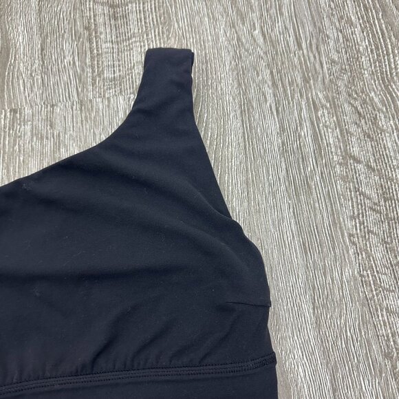 Lululemon Align Asymmetrical Bra 6 *Light Support, C/D Cup Nulu Black Athletic A - Picture 4 of 8